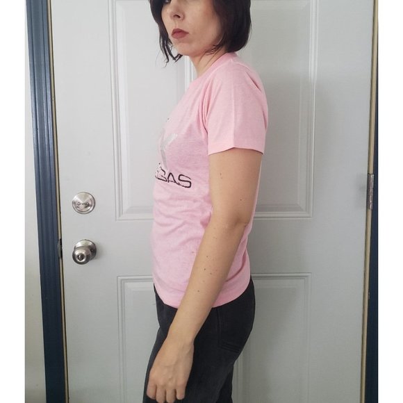 80s/90s Single Stitch Las Vegas Tee - Picture 2 of 5